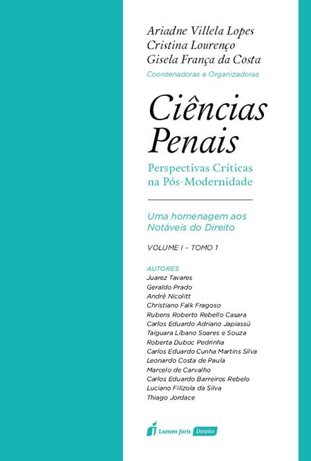 ler totalmente Ciências Penais: Perspectivas Críticas na Pós-Modernidade - Volume I - Tomo 1 - 2025