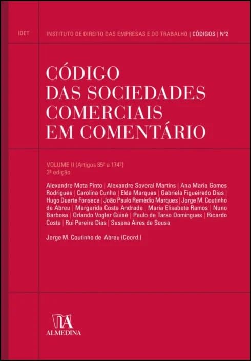 Código das Sociedades Comerciais em Comentário: Artigos 85º a 174º baixar o livro de graça