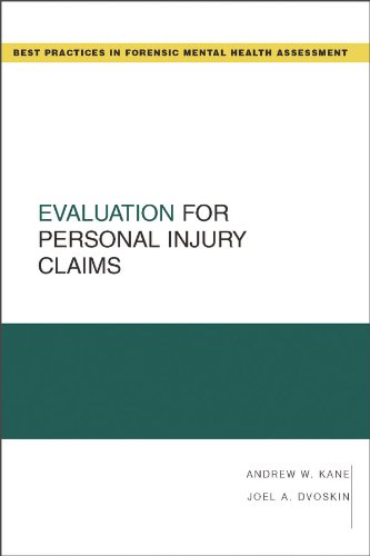 ler totalmente Evaluation for Personal Injury Claims (Best Practices in Forensic Mental Health Assessments) (English Edition)