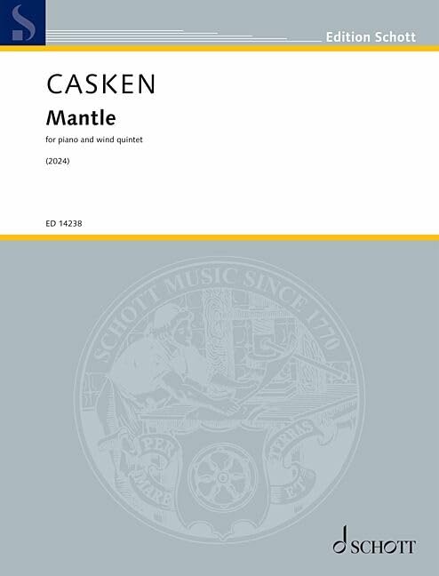 ler totalmente Casken: Mantle for Piano and Wind Quintet Score and Parts