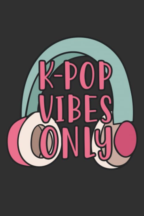 ler totalmente K-Pop Vibes Only: K-Pop 6x9 Lined Journal Notebook or Diary for Korean Pop Lovers