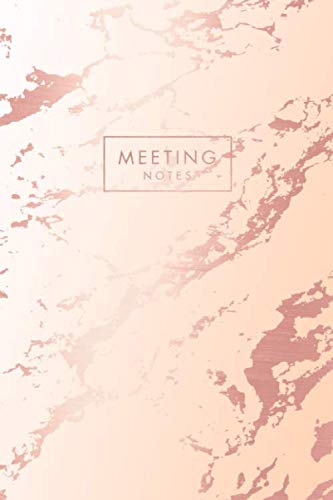 capítulo por capítulo baixar Meeting Notes: Peach Marble and Rose Gold | Inspirational Quote - Journal, Notebook, Diary, Composition Book (6 x 9 inches) - 120 Lines Pages