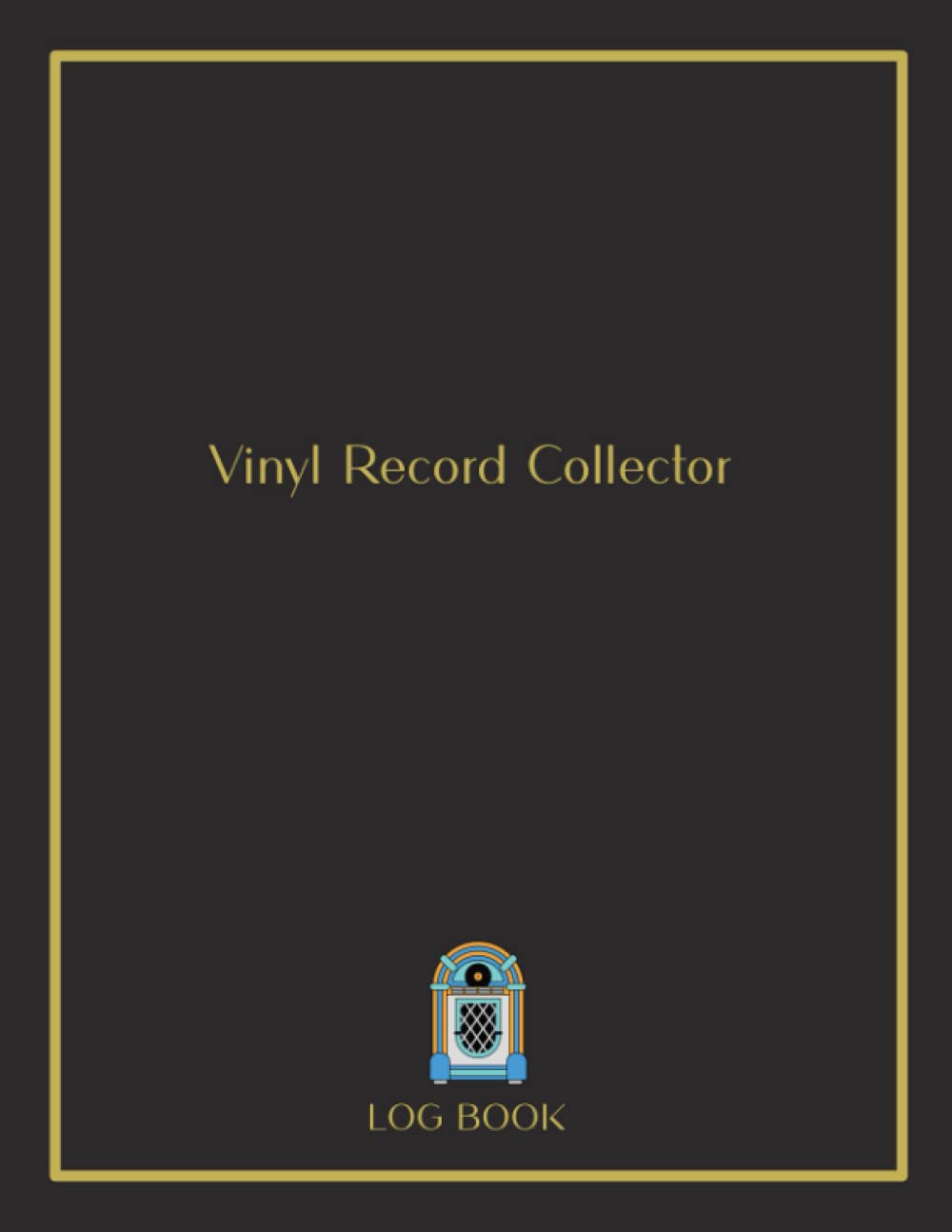 Vinyl Record Collector: Paperback Log Book for Collectors of Music on Records OR CDs-Organize your inventory in one place-Great Gift! (Black w/Jukebox) baixar o livro de graça