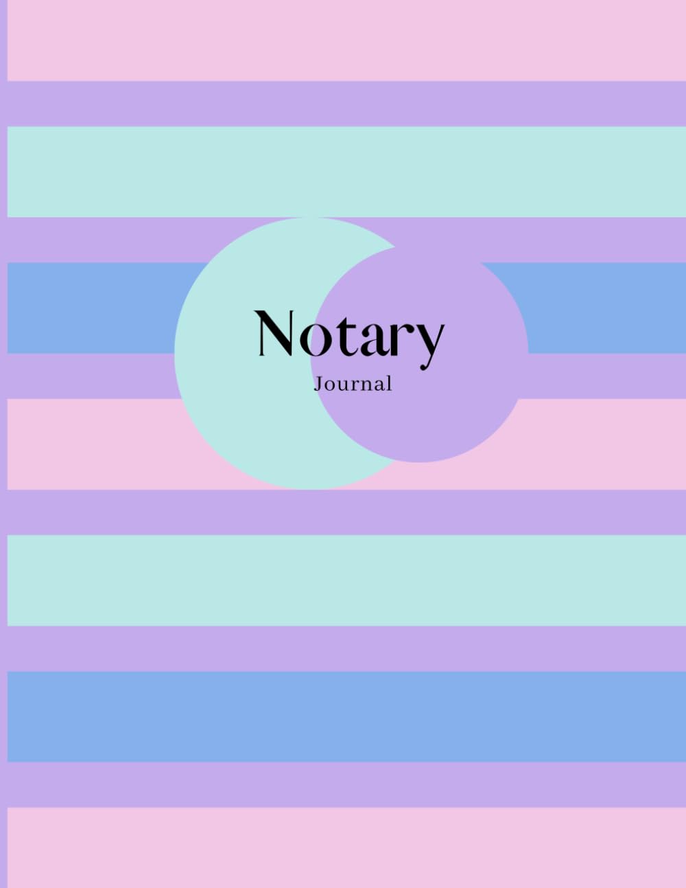 Notary Journal: Modern Purple & Blue Public Record Log Book for Signing Agents baixar livro de graça