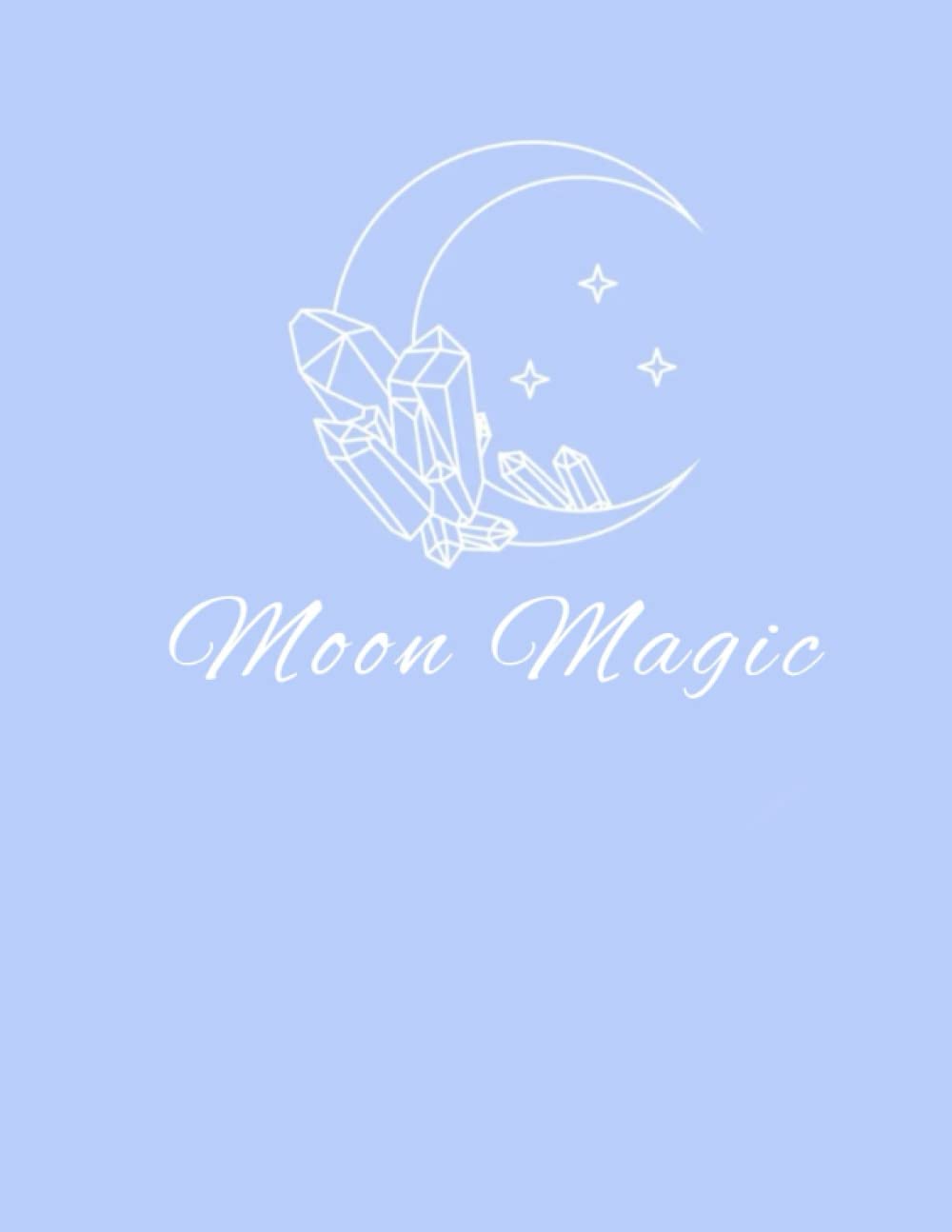 Moon Magic: Blue pastel lined school A4 agenda.Great for work and travel too. baixar o livro de graça