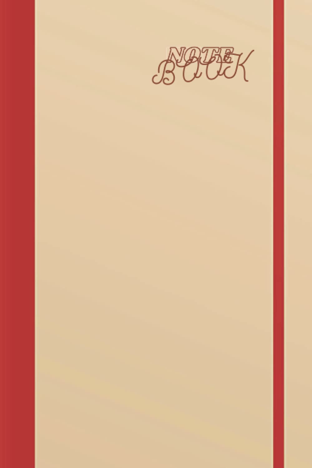 ler totalmente Notebook: Beige Cover With 6"X9" 120 Lined Interior White Pages and | Classic Notebook Perfect for Writing of any Information and Ideas.