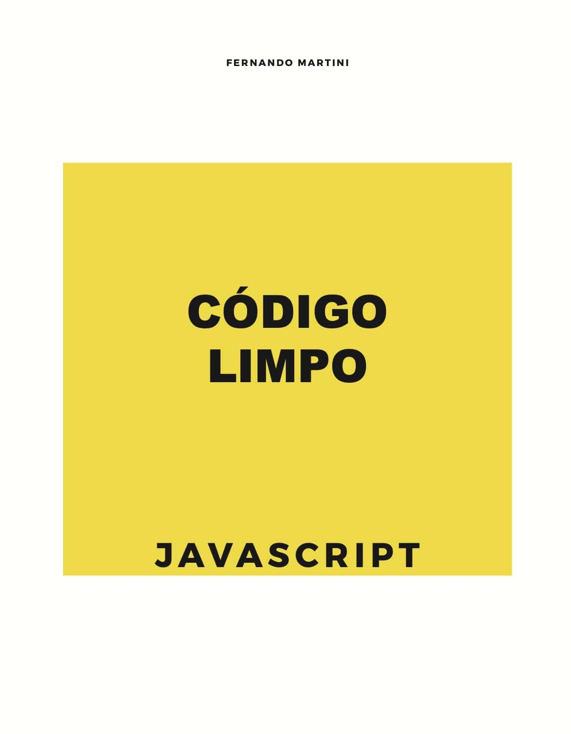 Código Limpo para Javascript baixar livro de graça
