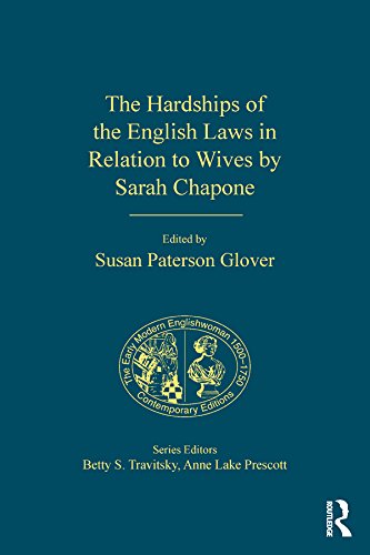 The Hardships of the English Laws in Relation to Wives by Sarah Chapone (The Early Modern Englishwoman, 1500-1750: Contemporary Editions) (English Edition) baixar o livro de graça