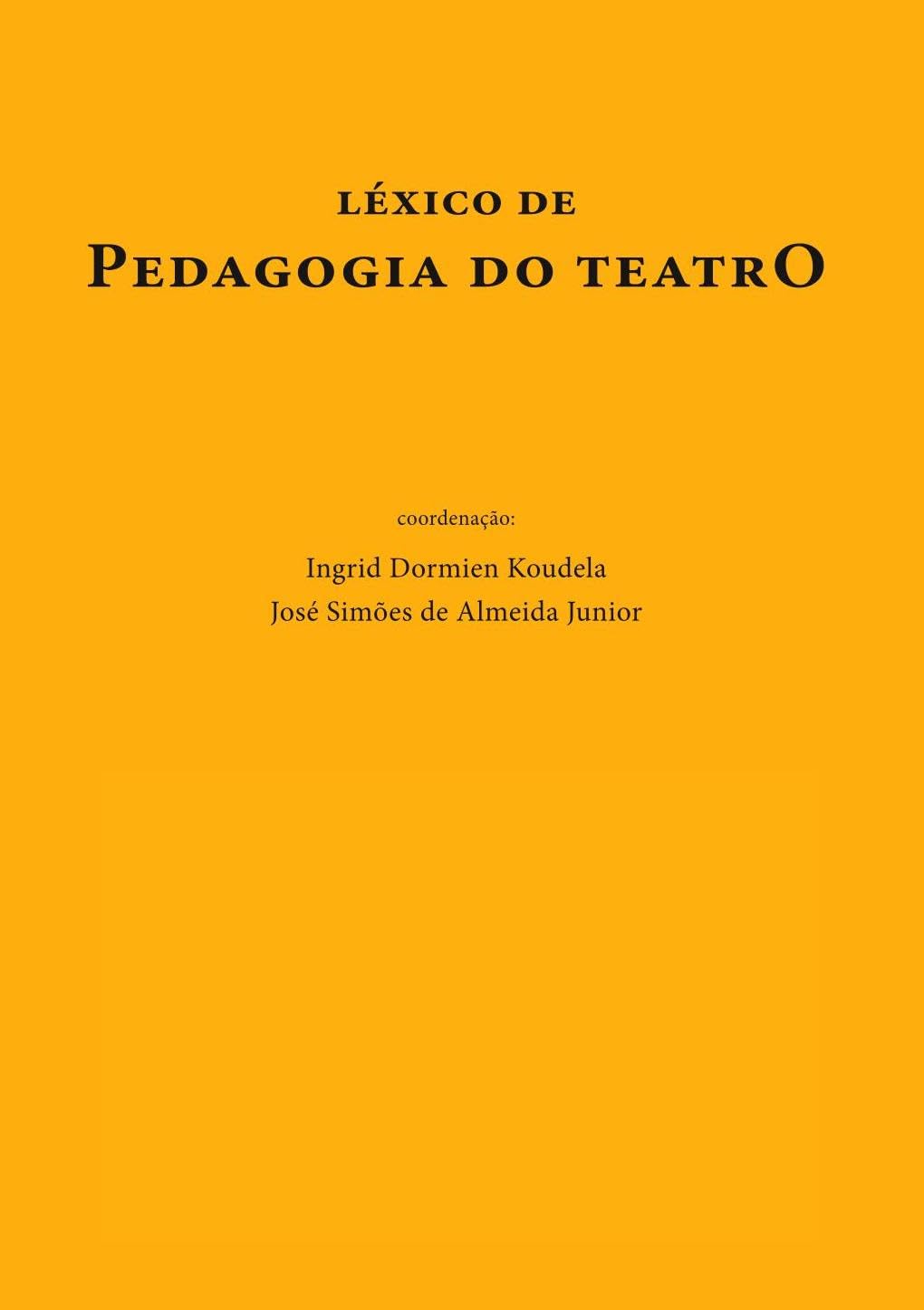 Léxico de pedagogia do teatro baixar livro de graça
