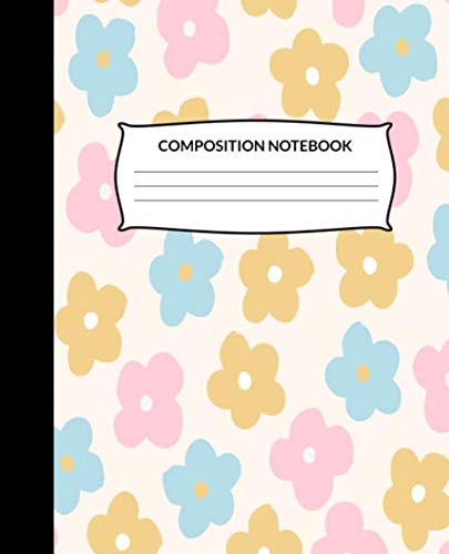 capítulo por capítulo baixar Composition Notebook: Wide Ruled Lined Paper Notebook Journal (Floral, Flowers)