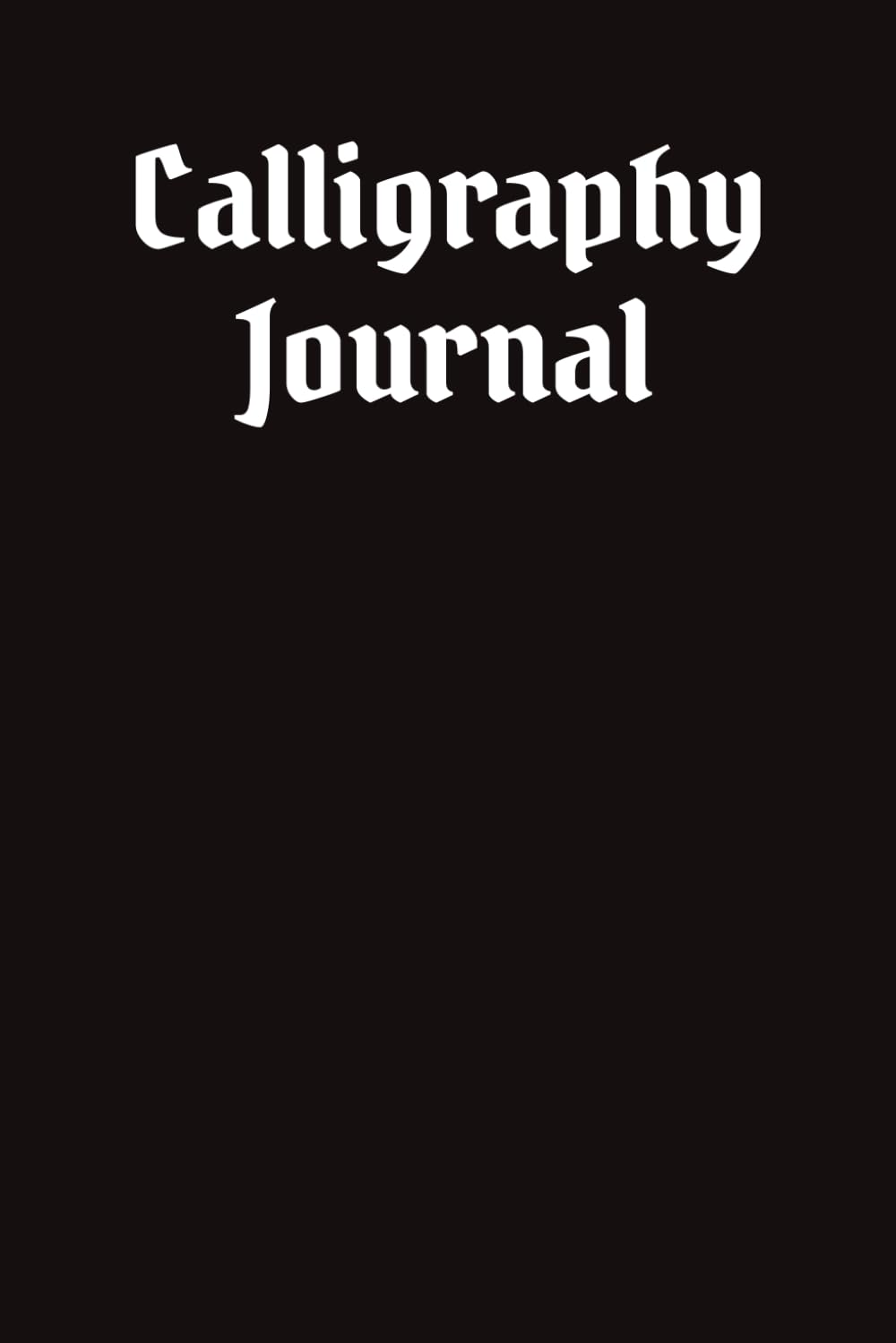 ler totalmente Calligraphy Journal