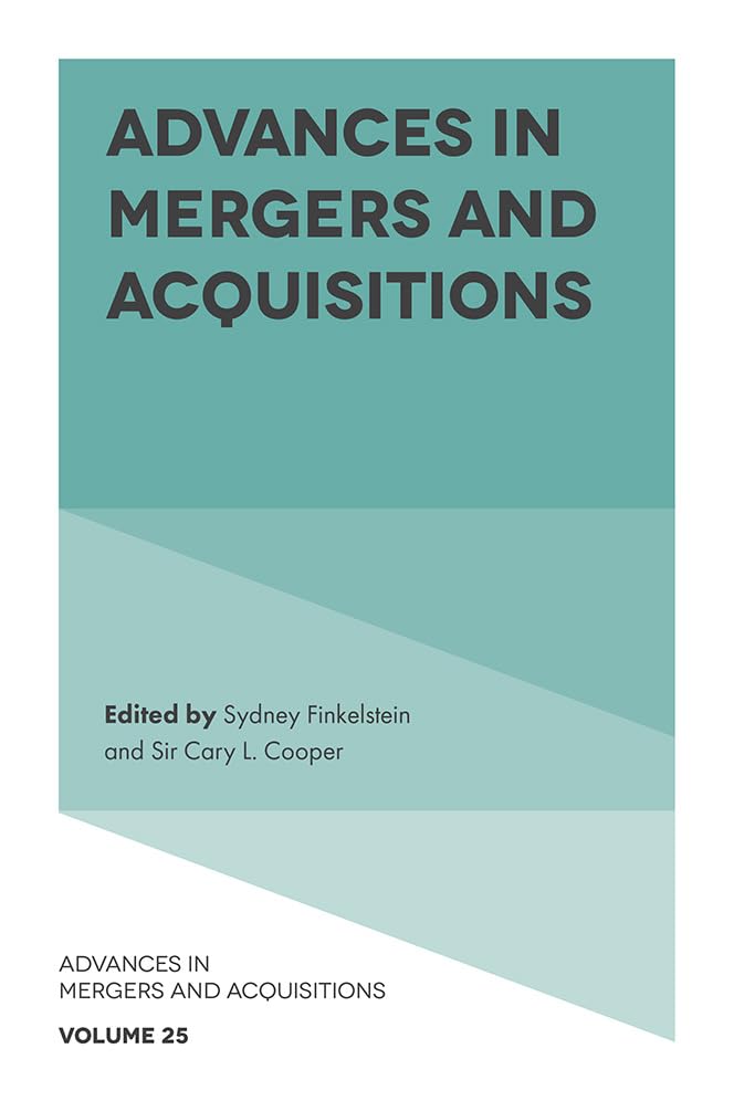 Advances in Mergers and Acquisitions (English Edition) baixar livro de graça