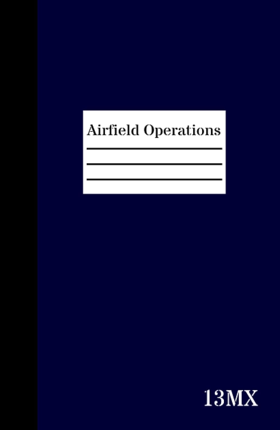 ler totalmente Airfield Operations Composition Notebook: Wide Rule, 100 Pages, 5.5 x 8.5 inches