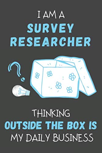 ler totalmente I AM A SURVEY RESEARCHER THINKING OUTSIDE THE BOX IS MY DAILY BUSINESS: Scribbles That Matter Dotted Journal Cutting Through The Matrix Large Grid Notebook