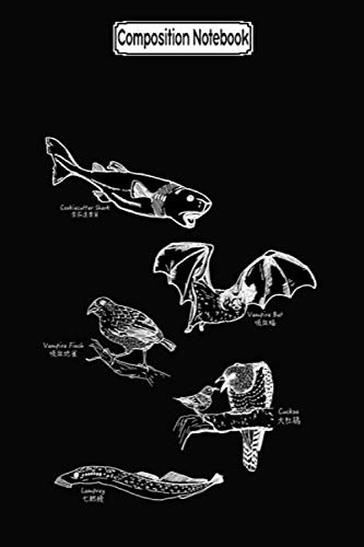 ler totalmente Composition Notebook: Parasitic animals Journal Notebook Blank Lined Ruled 6x9 100 Pages