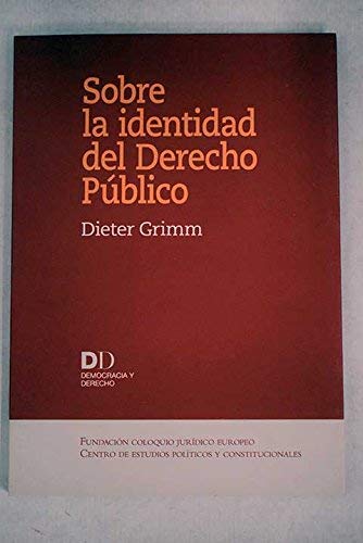 ler totalmente Sobre la identidad del derecho público