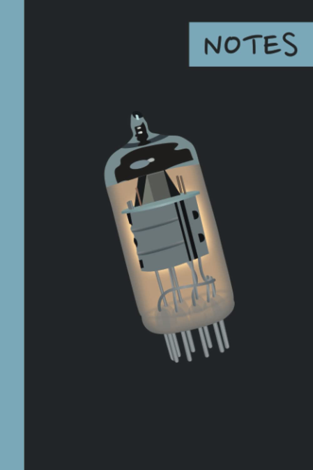 Notebook - Vacuum Tube: Graphic of a Vacuum Tube, squared Paper baixar o livro de graça