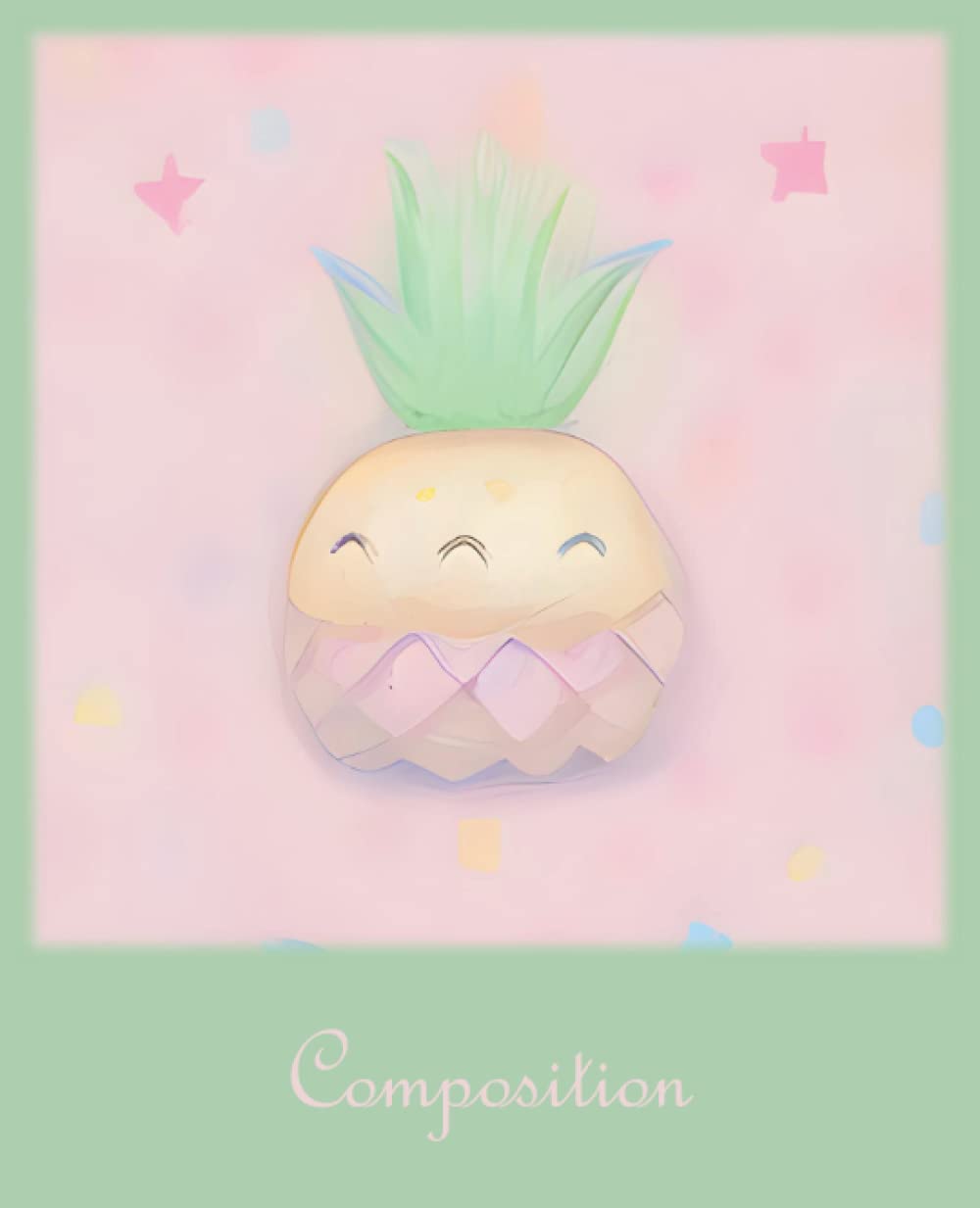ler totalmente Composition: Composition Notebook, Wide Ruled Composition Notebook, 120 Pages, Lined Paper, 7.5 X 9.25", Pineapple (Composition Notebooks)