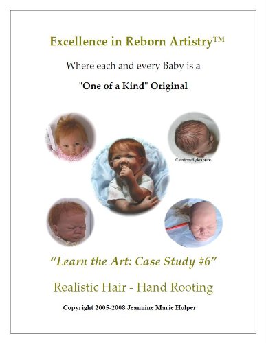 ler totalmente Realistic Hair Hand Rooting Techniques for dolls (Excellence in Reborn Artistry) (English Edition)