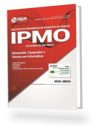 capítulo por capítulo baixar Apostila IPMO-SP 2017 - Almoxarife, Comprador e Técnico em Informática