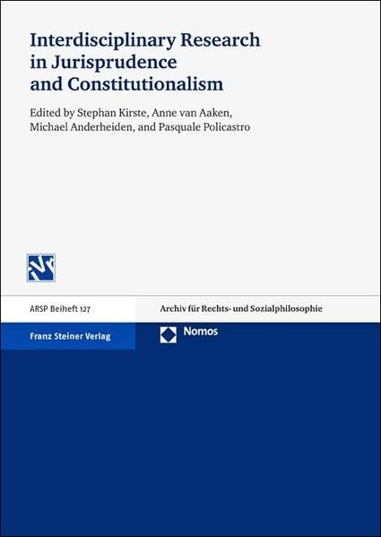 Interdisciplinary Research in Jurisprudence and Constitutionalism: 127 baixar livro de graça