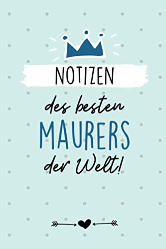 NOTIZEN DES BESTEN MAURERS DER WELT!: A5 Wochenplaner 120 Seiten | Geschenk für Maurer, Bauhandwerker, Handwerker | Maurer Zunft | Bau Meister | Hausbau | Dankeschön | Ausbildung (German Edition) baixar o livro de graça