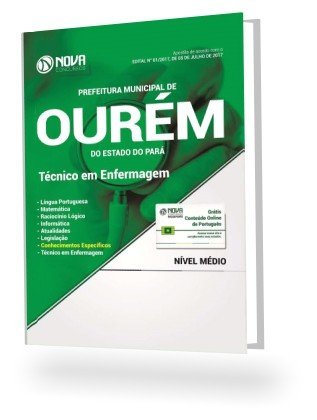 Apostila Concurso Prefeitura de Ourém-PA 2017 - Técnico em Enfermagem baixar o livro de graça