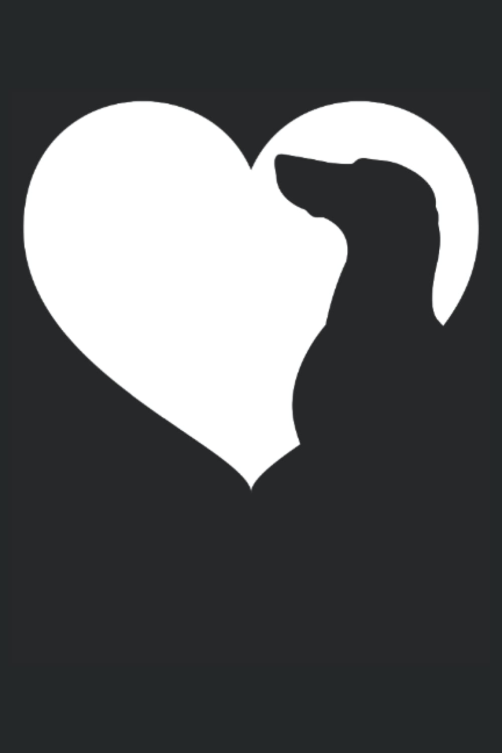 capítulo por capítulo baixar Weimaraner Dog Heart Silhouette - Weimaraner: A Journal Size (6 x 9 inches) Notebook | Diary | Planner with 120 Square Grid Pages