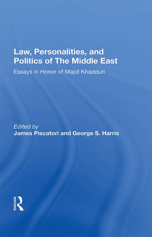 ler totalmente Law, Personalities, and Politics of the Middle East: Essays in Honor of Majid Khadduri (English Edition)