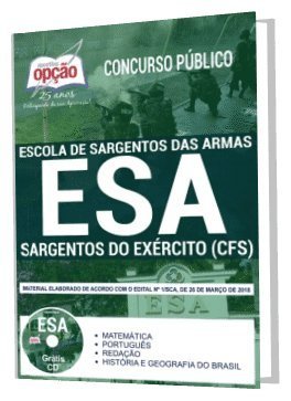 Apostila ESA 2018 - Escola de Sargentos das Armas baixar o livro de graça