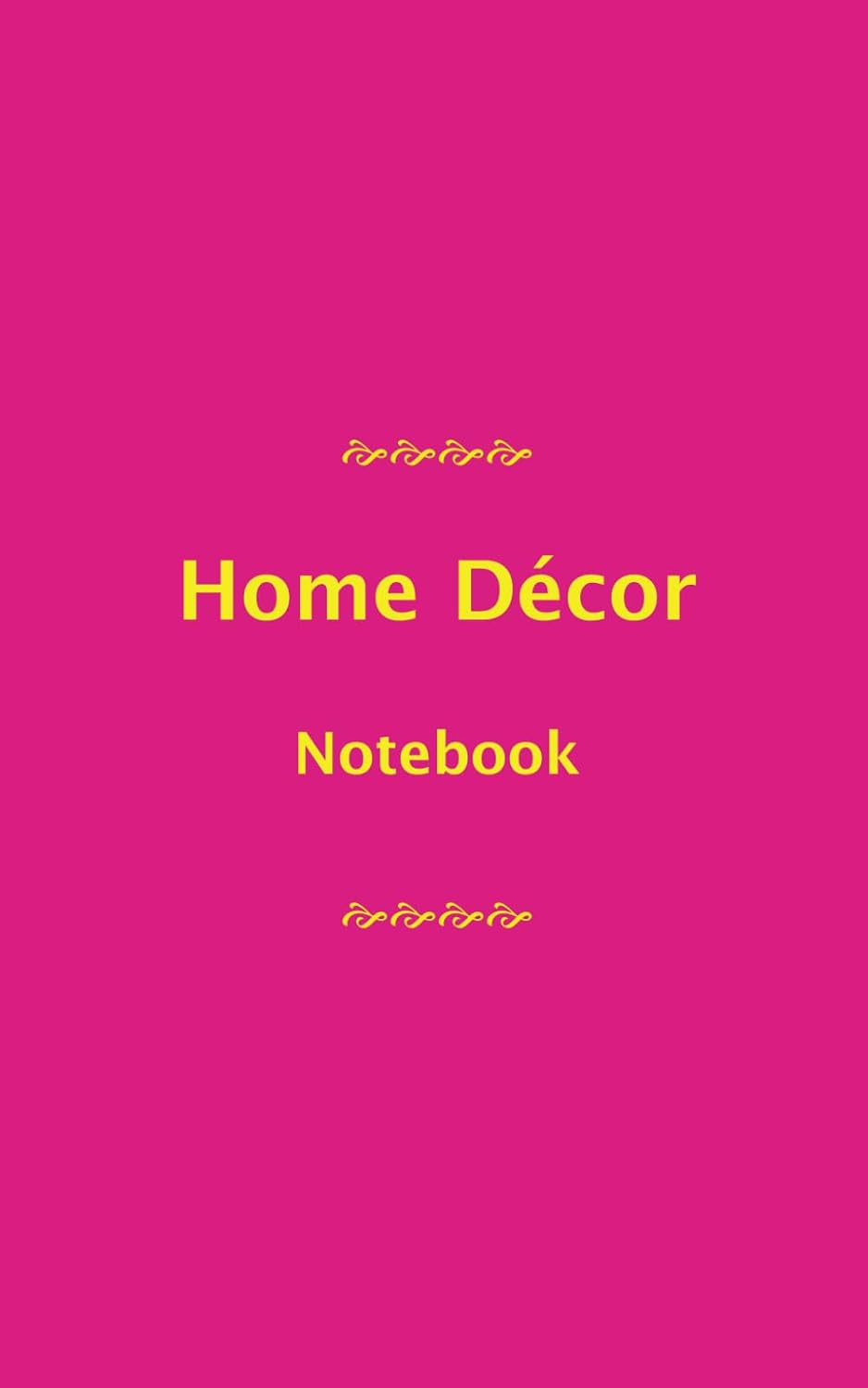 HOME DECOR NOTEBOOK: Blank Lined Notebook baixar o livro de graça