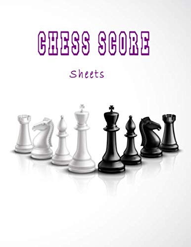 Chess Score sheets: score keeping chess notebook journal pads to log scores when playing chess with friends and family baixar livro de graça
