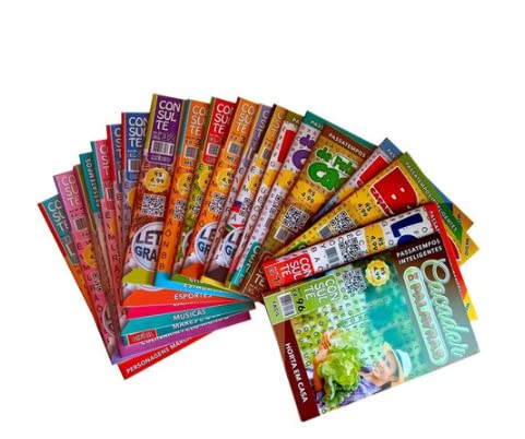 Kit Caça Palavras + Cruzadas com 30 (unidades) - Capa, Editora e Autor Diversos - Sem Repetição baixar livro de graça