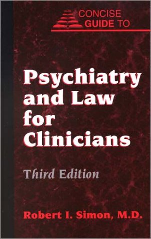 Psychiatry and Law for Clinicians: Concise Guide baixar o livro de graça