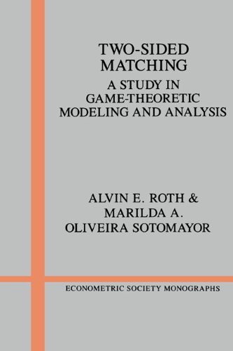 Two-Sided Matching: A Study in Game-Theoretic Modeling and Analysis (Econometric Society Monographs Book 18) (English Edition) baixar o livro de graça