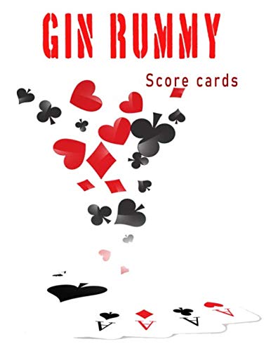gin rummy score cards: score keeping gin rummy notebook journal pads to log scores when playing gin rummy with friends and family baixar livro de graça