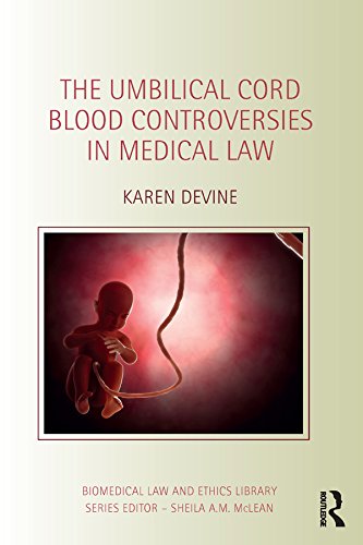 The Umbilical Cord Blood Controversies in Medical Law (Biomedical Law and Ethics Library) (English Edition) baixar livro de graça