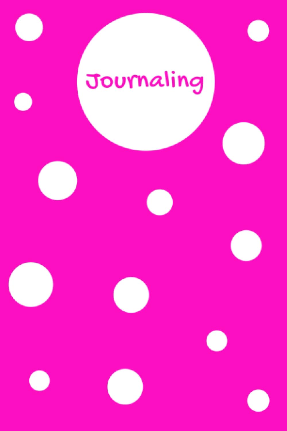 Journaling: Cute Pink and White Polka Dots Notebook Ruled, 120 Total Pages of which 118 Lined Pages - 6 x 9 inches, Beautiful Gift for Women, Girls and Teenage Girls baixar o livro de graça