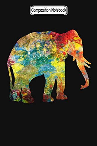 Composition Notebook: Elephant watercolor animals Journal Notebook Blank Lined Ruled 6x9 100 Pages baixar o livro de graça