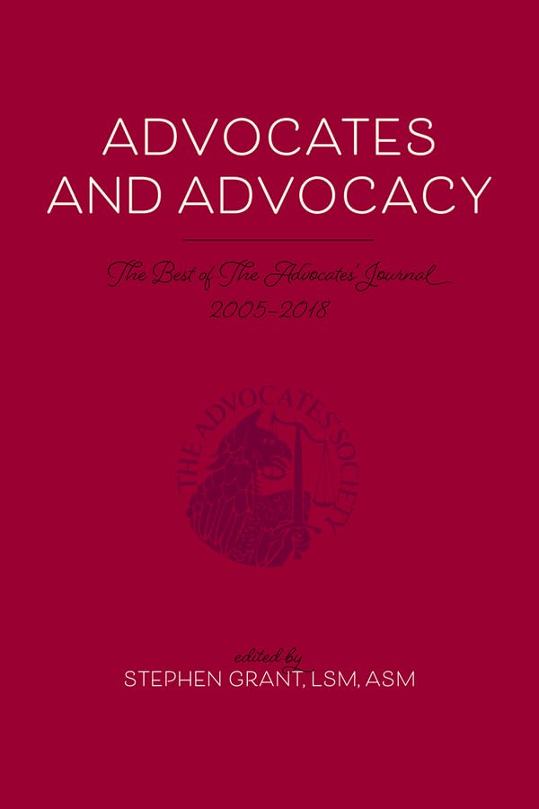 ler totalmente Advocates and Advocacy: The Best of The Advocates' Journal, 2005–2018 (English Edition)
