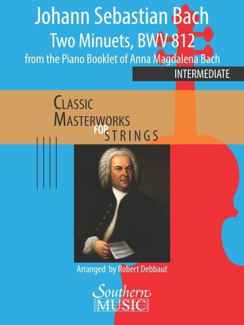 capítulo por capítulo baixar Bach; Arr. Debbaut: Two Minuets, Bwv 812 (from Anna Magdalena Bach) for String Orchestra Full Score