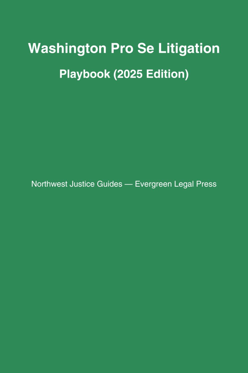 Washington Pro Se Litigation Playbook (2025 Edition): Filing, Discovery, Summary Judgment & Appeals under CR and RAP baixar o livro de graça