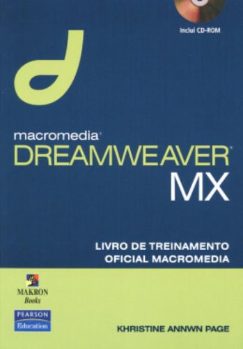 ler totalmente Macromedia Dreamweaver MX (+ CD-ROM)