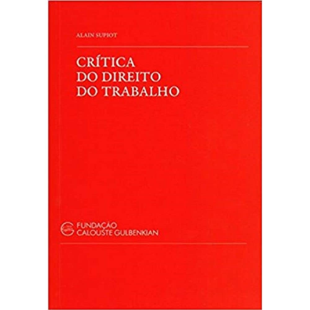 Crítica do direito do trabalho baixar livro de graça