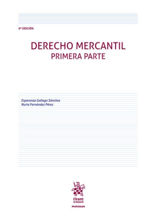 Derecho Mercantil. Primera parte 9ª Edición baixar o livro de graça
