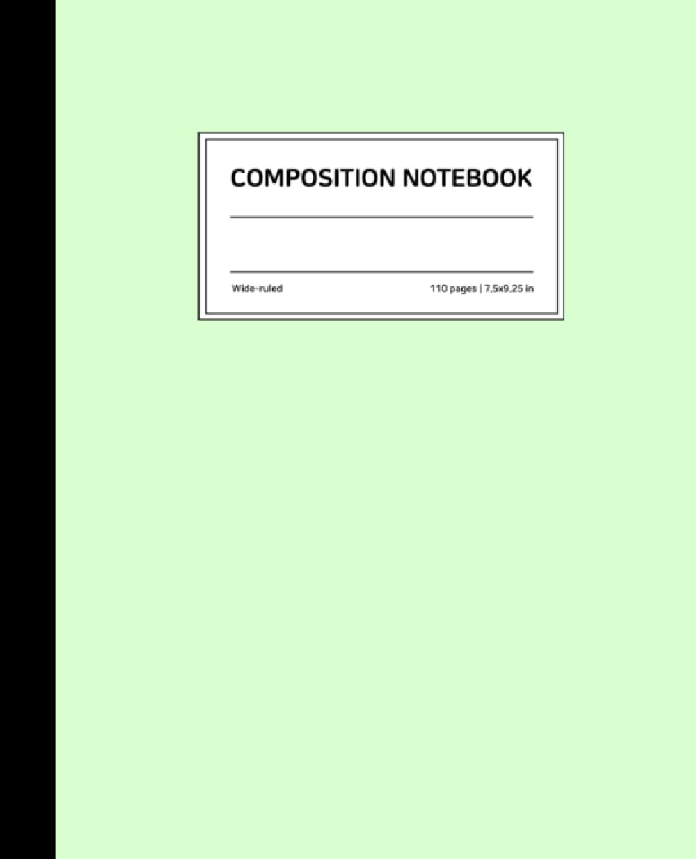 capítulo por capítulo baixar Unicorn Green Composition Notebook: Wide Ruled, 7.5 × 9.25 Inches, Soft Matte Cover, 110 Pages: Assorted Colors comp journal for school student, college