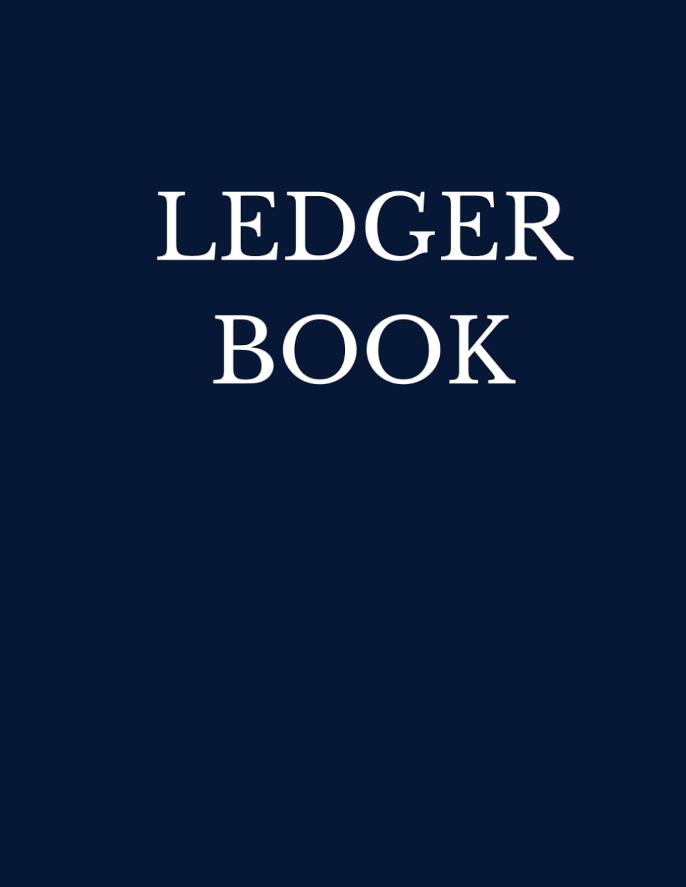 Ledger Book: Simple Income and Expense Record Log baixar o livro de graça