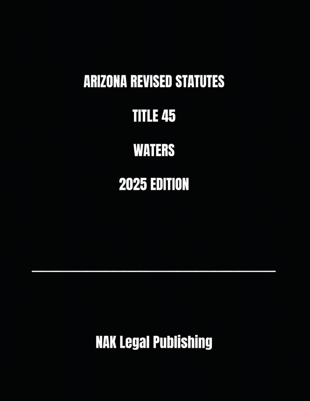capítulo por capítulo baixar ARIZONA REVISED STATUTES TITLE 45 WATERS 2025 EDITION