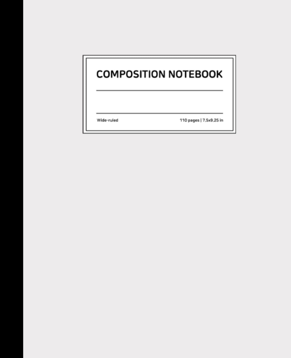 Universe Light Gray Composition Notebook: Wide Ruled, 7.5 × 9.25 Inches, Soft Matte Cover, 110 Pages: Assorted Colors comp journal for school student, college baixar livro de graça