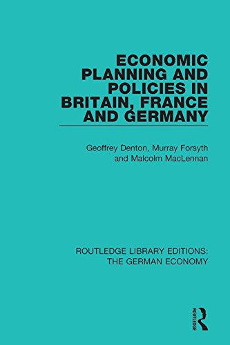 ler totalmente Economic Planning and Policies in Britain, France and Germany (Routledge Library Editions: The German Economy) (English Edition)